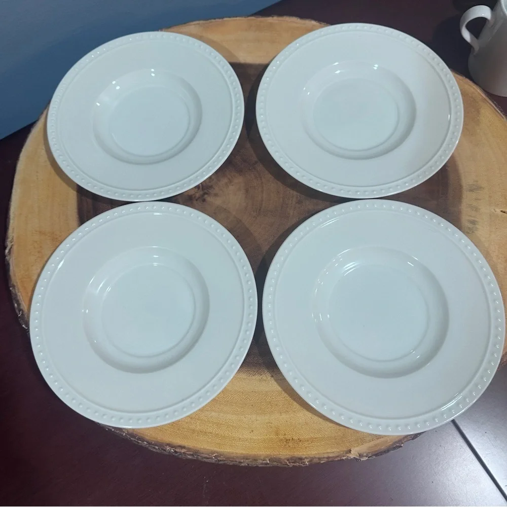 Crate&Barrel Staccato Cup & Saucer Set of 4